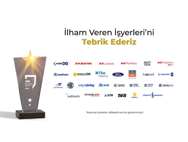 İlham Veren İşyerleri 2025 Ödülleri Sahiplerini Buldu